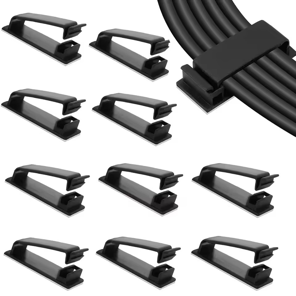 Car Organizer - Organizador de cabos autoadesivo, prendedores de