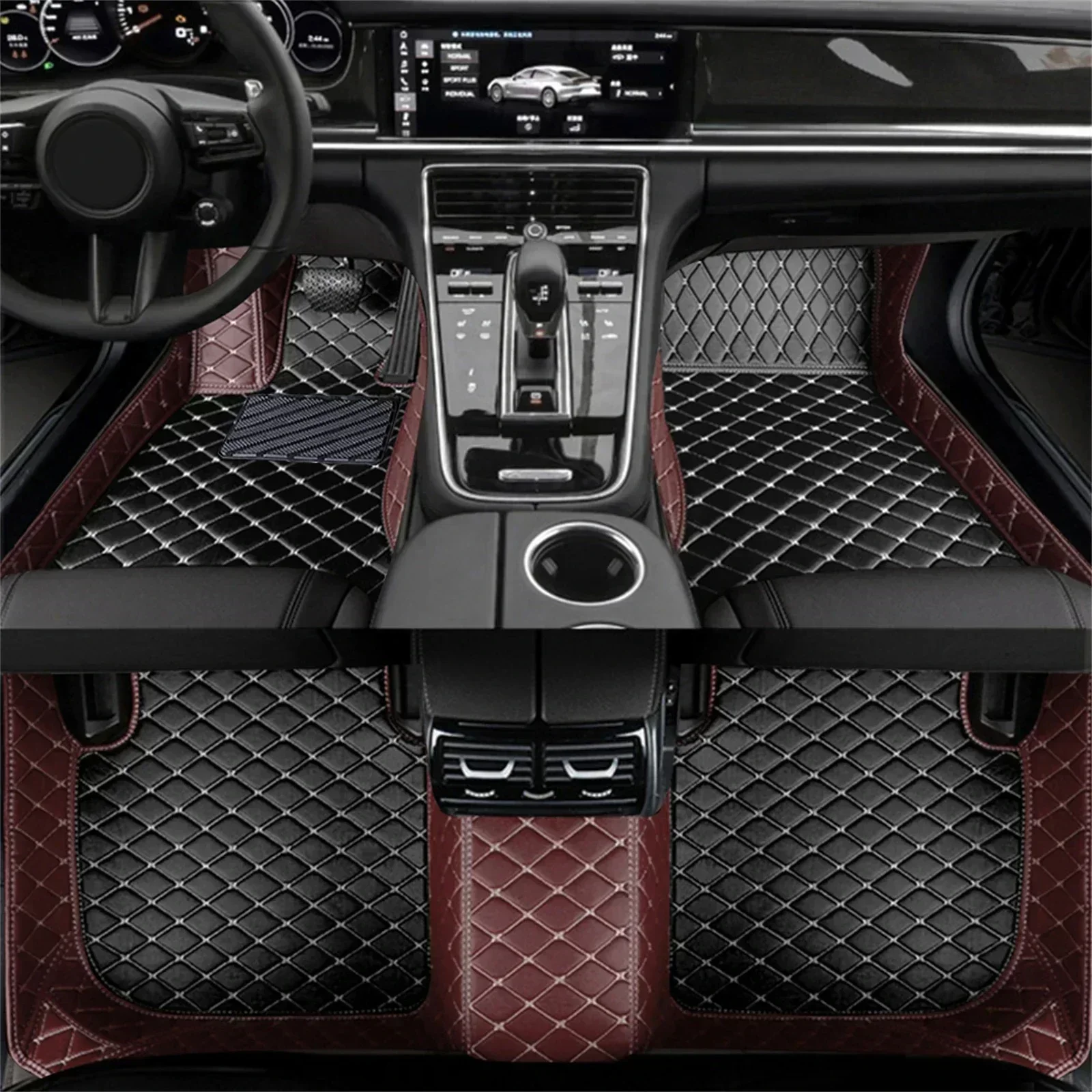 Tapetes de Carro com Combinaçã - Car Floor Mat avaliação e preço