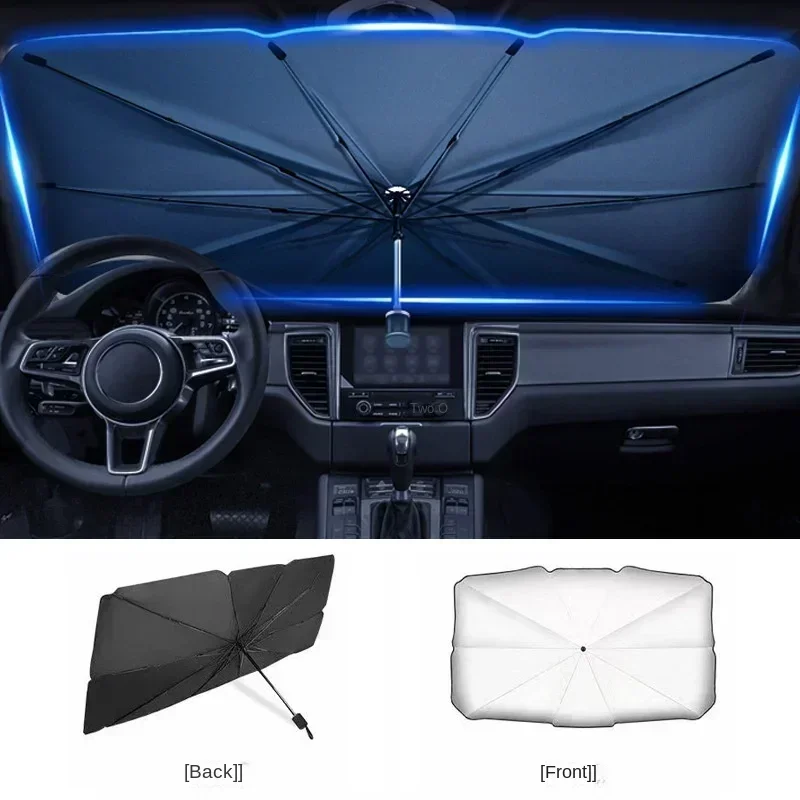 Protetor Solar para Carro, Par - Windshield Sun Shade avaliação e preço